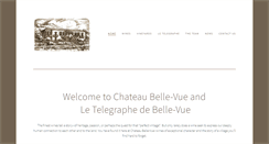 Desktop Screenshot of chateaubelle-vue.com