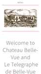 Mobile Screenshot of chateaubelle-vue.com